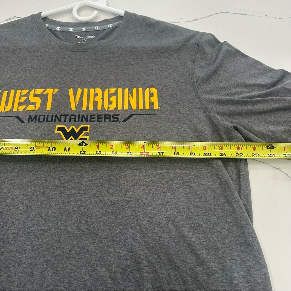WVU Mountaineers Champion Long Sleeve Shirt West Virginia University L - Picture 5 of 7
